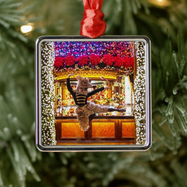 Nutcracker Ballet Metal Ornament (Tree)