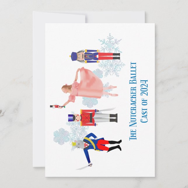 Nutcracker Ballet Notecards (Front)