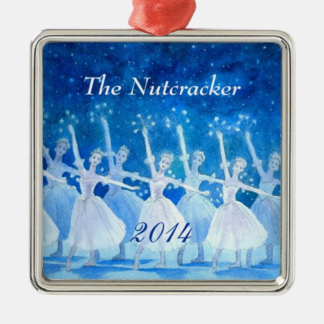 Nutcracker Ballet Ornament - Premium (Front)