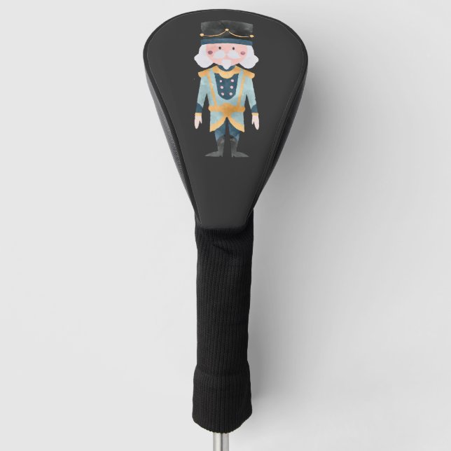 Nutcracker Ballet Soldier Christmas Holiday Golf  Head Cover (Front)