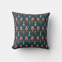 Nutcracker Ballet Whimsical Pattern Green