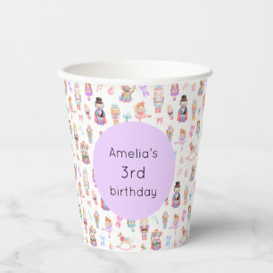 Nutcracker Birthday Paper Cups