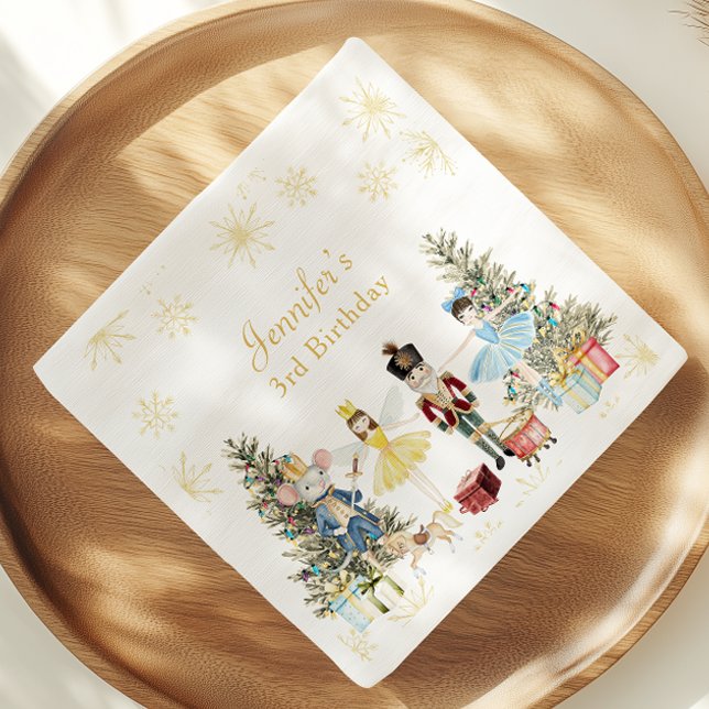 Nutcracker Birthday Party  Napkin (Creator Uploaded)