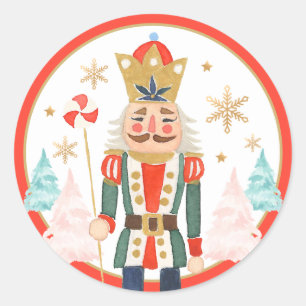 Nutcracker Birthday Sugar Plum Fairy Land Of Sweet Classic Round Sticker