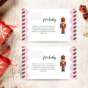 Nutcracker Books for Baby Christmas Enclosure Card