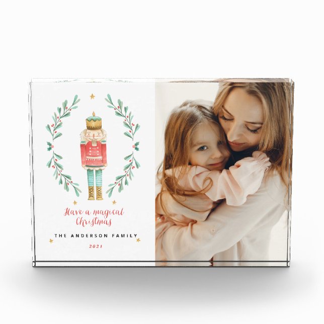 Nutcracker botanical 1 photo Christmas (Front)