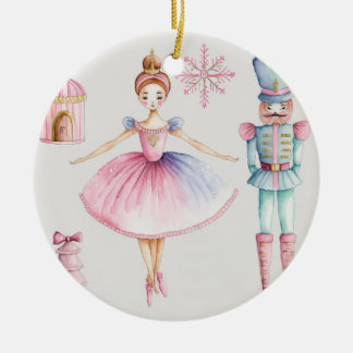 Nutcracker Ceramic Decoration