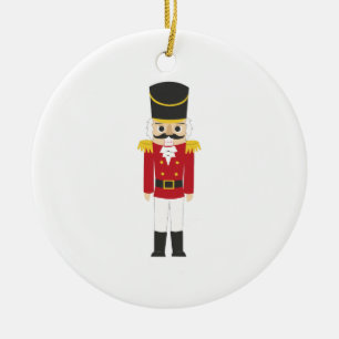 Nutcracker Ceramic Tree Decoration