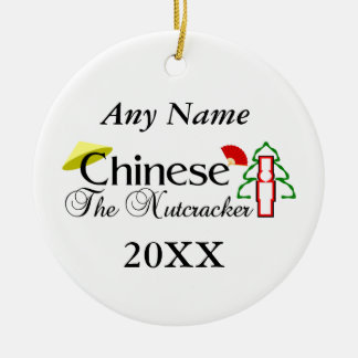 Nutcracker Chinese Ceramic Tree Decoration