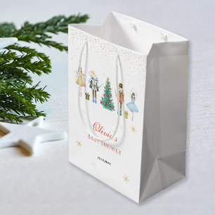 Nutcracker Christmas Baby Shower Medium Gift Bag