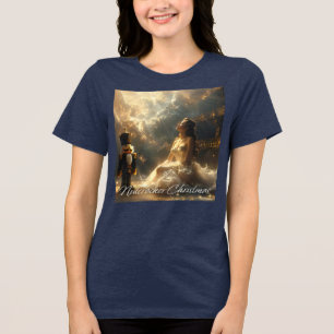 NUTCRACKER CHRISTMAS - BALLET & DANCE Tri-Blend SHIRT
