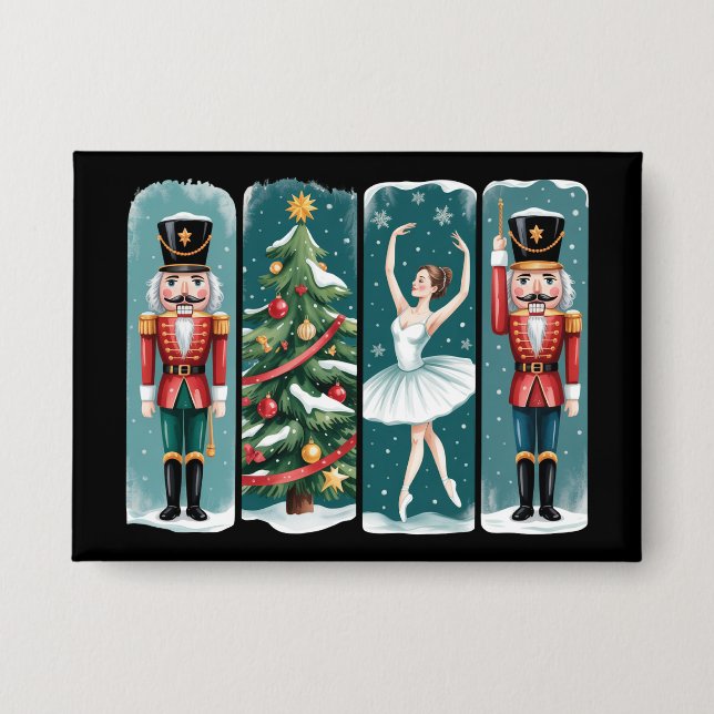 Nutcracker Christmas Ballet Holiday Scene (Front)