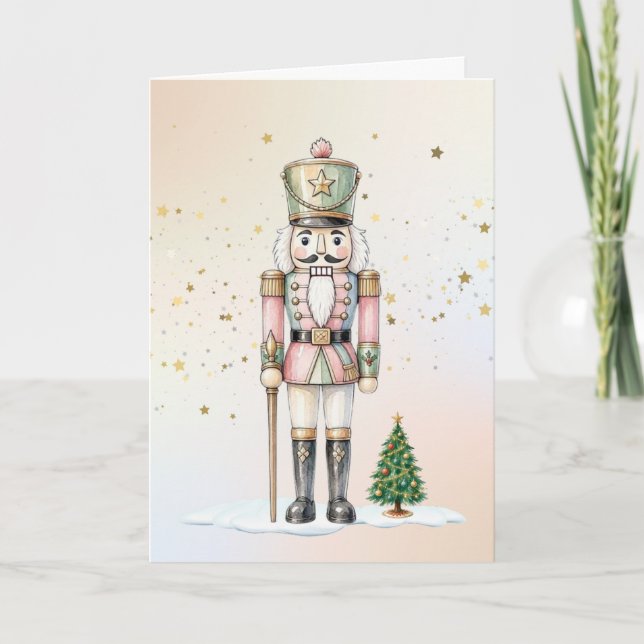Nutcracker Christmas Card (Front)
