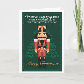 nutcracker Christmas card