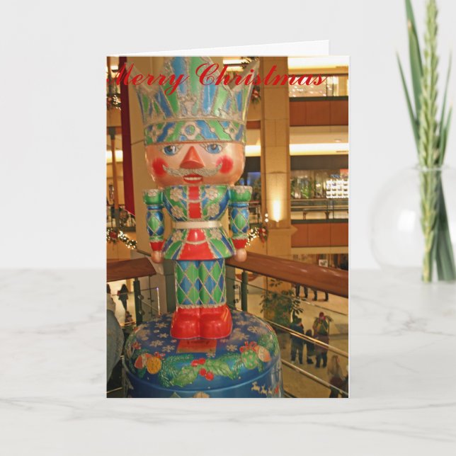 nutcracker Christmas Card (Front)