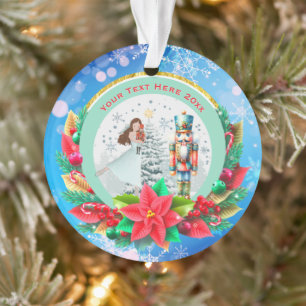 Nutcracker Christmas, Family Holiday Keepsake Gift Ornament