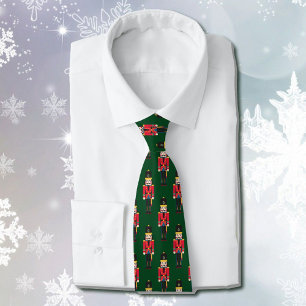 Nutcracker Christmas Gift Stocking Stuffer Men's Tie