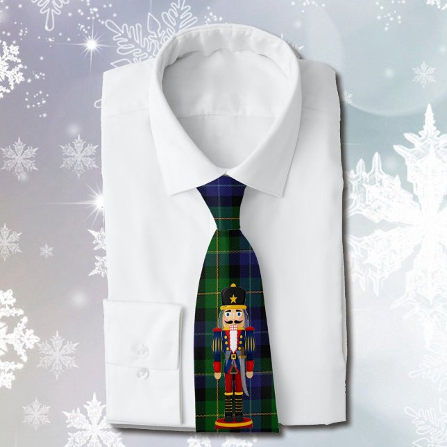 Nutcracker Christmas Gift Stocking Stuffer Men's Tie (Creator Uploaded)