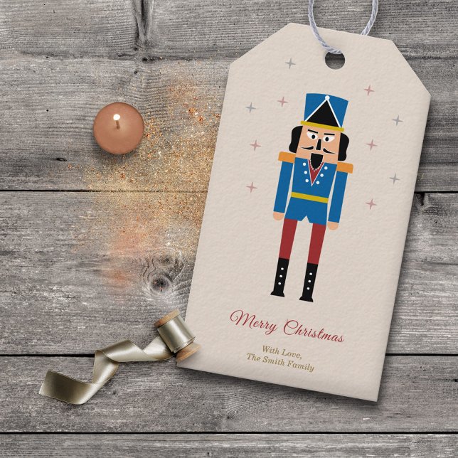 Nutcracker Christmas Gift Tags (Nutcracker Christmas Gift Tag)