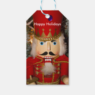 Nutcracker Christmas Holiday Favour Gift Tags