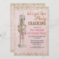 Nutcracker Christmas Holiday Invitation