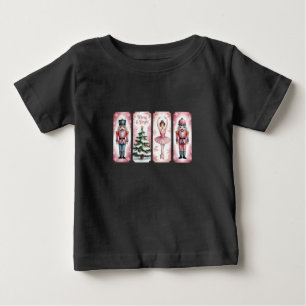 Nutcracker Christmas Holiday Party Gift Festive Baby T-Shirt