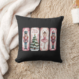 Nutcracker Christmas Holiday Party Gift Festive  Cushion