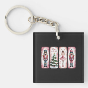 Nutcracker Christmas Holiday Party Gift Festive  Key Ring