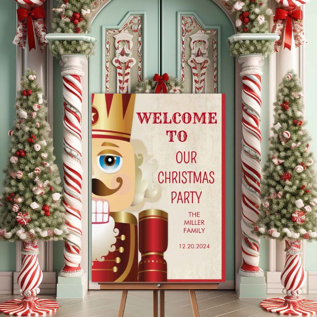 Nutcracker Christmas Holiday Welcome Sign (Creator Uploaded)