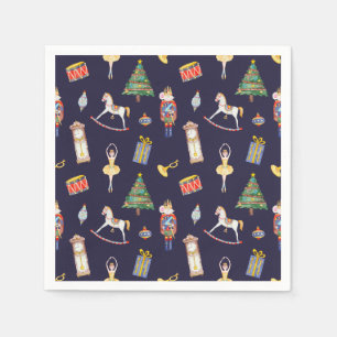 Nutcracker Christmas  Napkin
