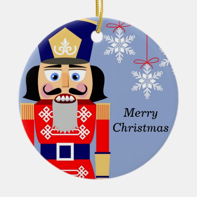 Nutcracker Christmas Ornament (Front)