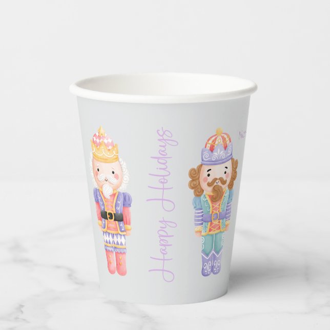 Nutcracker Christmas  Paper Cups (Front)