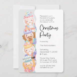 Nutcracker Christmas Party Invitation
