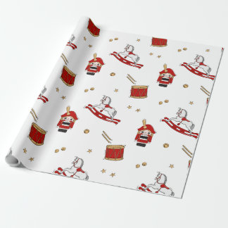 Nutcracker Christmas pattern Wrapping Paper