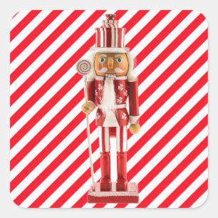  Nutcracker Christmas Personalise Envelope Sticker