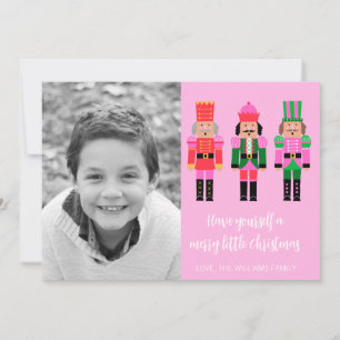 Nutcracker Christmas Photo Card