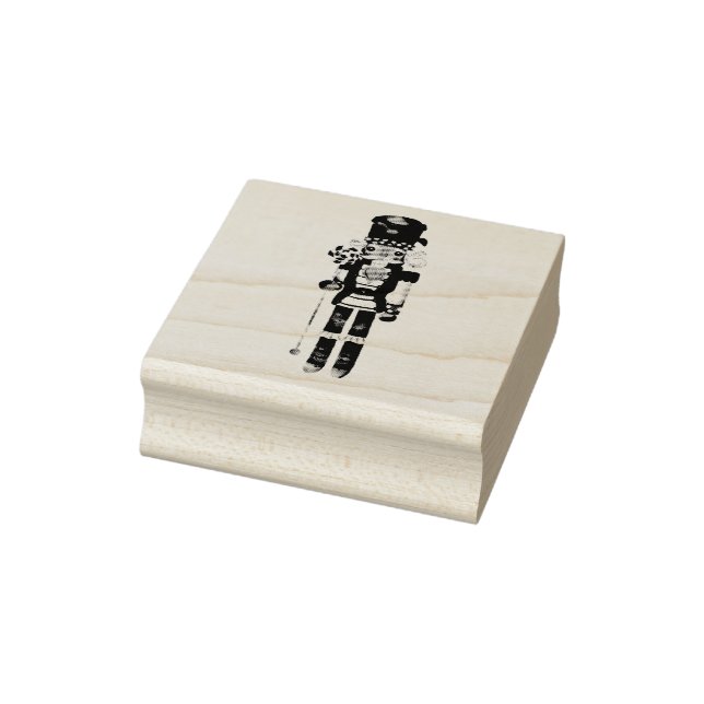 Nutcracker Christmas Rubber Stamp (Stamp)