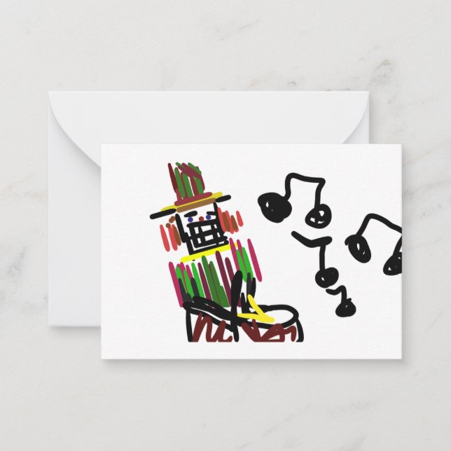 Nutcracker Christmas sing  Card (Front)