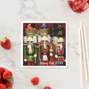 Nutcracker Christmas Soldiers Napkin