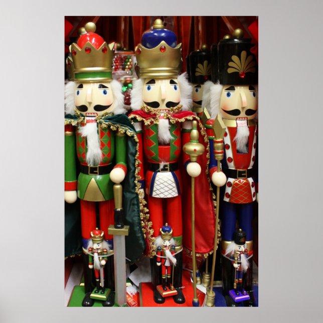 Nutcracker Christmas Soldiers Poster (Front)
