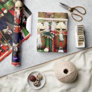 Nutcracker Christmas Soldiers Wrapping Paper