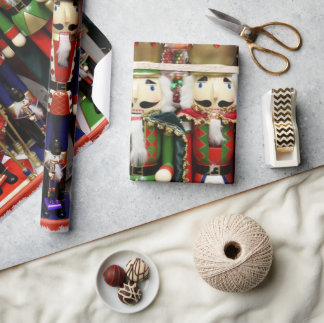 Nutcracker Christmas Soldiers Wrapping Paper