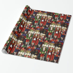 Nutcracker Christmas Soldiers Wrapping Paper