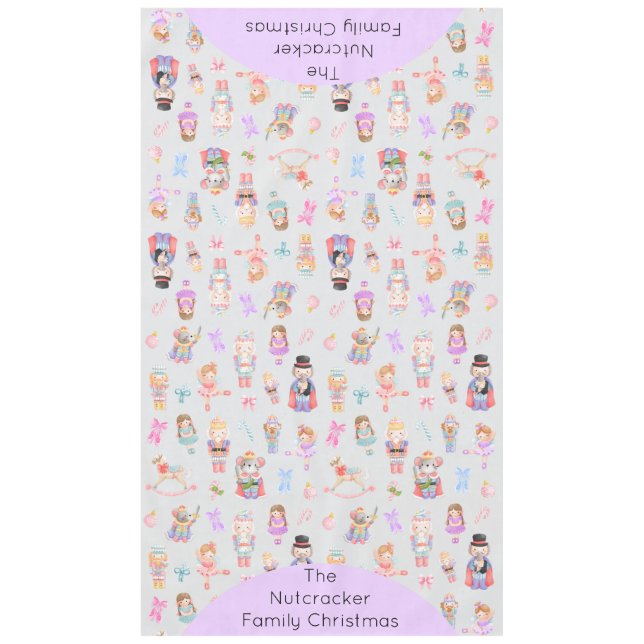 Nutcracker Christmas Tablecloth (Front)