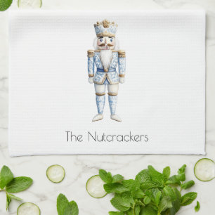 Nutcracker Christmas Tea Towel