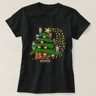 Nutcracker Christmas Tree T-Shirt
