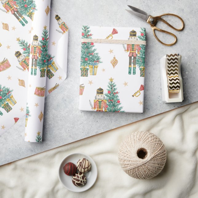 Nutcracker Christmas  Wrapping Paper (Crafts)