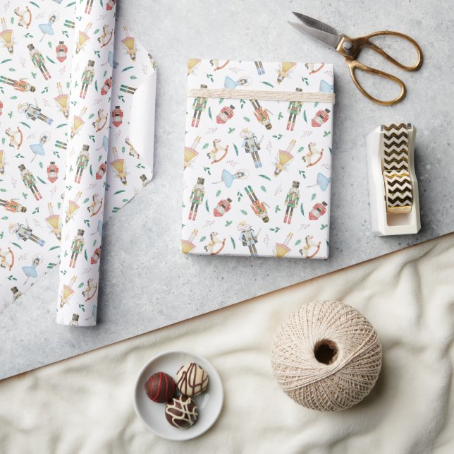 Nutcracker Christmas Wrapping Paper (Crafts)