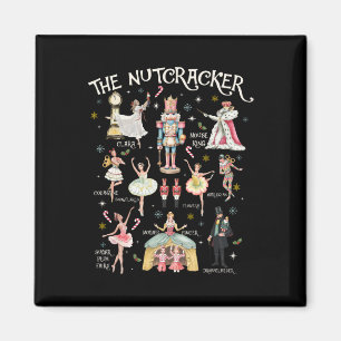Nutcracker Christmas Xmas Family Matching Pyjamas Magnet