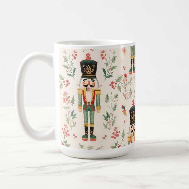 Nutcracker Coffee Mug (Left)